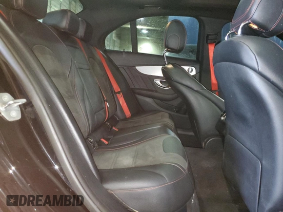 2018 Mercedes-Benz C 43 AMG with VIN 55SWF6EB1JU238964, listed as a Copart auction lot 51929135 with 78,854 mi miles and Clean Title. Bid and sale history available at carsss.com. Image 10.