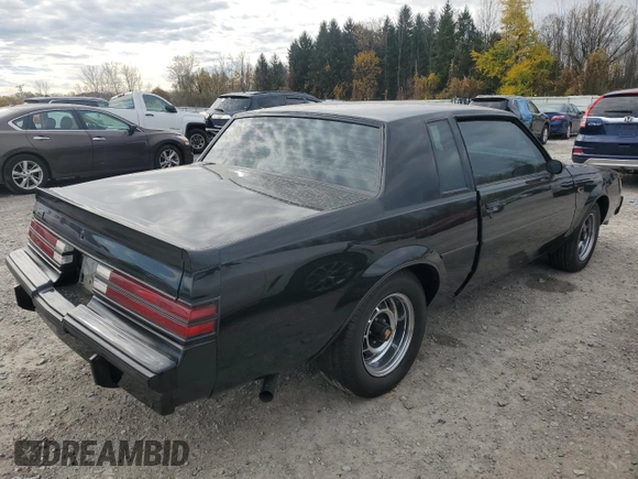 1986 Buick Regal with VIN 1G4GK4771GP230212, listed as a Copart auction lot 76788864 with 95,621 mi miles and Salvage Title. Bid and sale history available at DreamBid. Image 3.