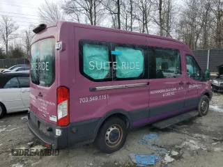 2019 Ford Transit Passenger XL with VIN 1FBAX2CM5KKA96715, listed as a Copart auction lot 88781385 with 71,764 mi miles and Salvage Title. Bid and sale history available at carsss.com. Image 3.