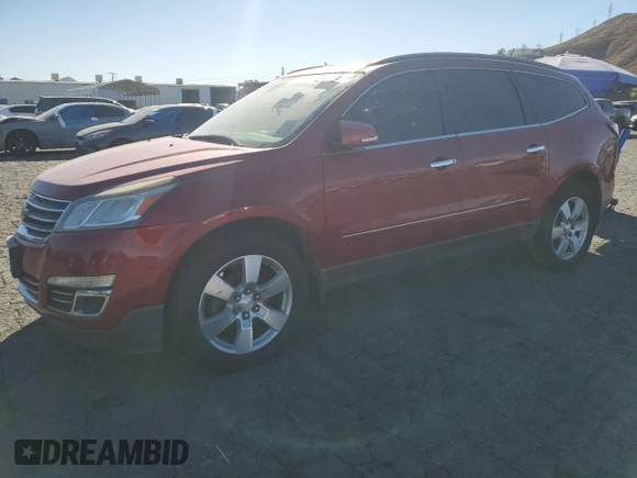 2014 Chevrolet Traverse LTZ with VIN 1GNKRJKD4EJ211232, listed as a Copart auction lot 81365944 with 168,740 mi miles and Salvage Title. Bid and sale history available at DreamBid. Image 1.