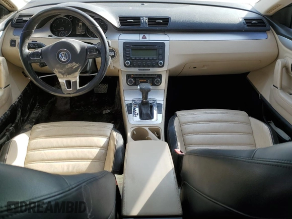 2009 Volkswagen CC Sport with VIN WVWEU73C09E517470, listed as a Copart auction lot 48699165 with 159,987 mi miles and Salvage Title. Bid and sale history available at DreamBid. Image 8.