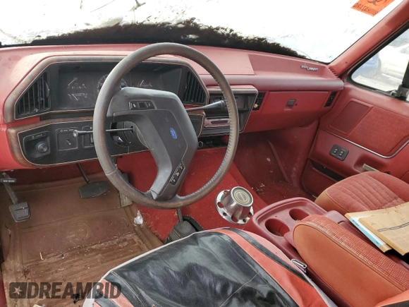 1990 Ford F-150 with VIN 1FTEX14N5LKA26115, listed as a Copart auction lot 83188404 with 143,576 mi miles and Clean Title. Bid and sale history available at carsss.com. Image 8.