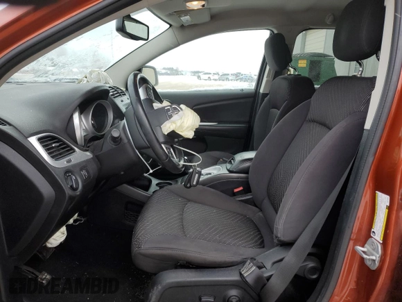 2013 Dodge Journey SE Plus with VIN 3C4PDCABXDT613045, listed as a Copart auction lot 88602235 with 255,617 mi miles and Salvage title. Bid and sale history available at DreamBid. Image 7.