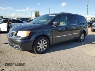 2014 Chrysler Town & Country Touring with VIN 2C4RC1BG6ER364225, listed as a Copart auction lot 69369804 with 93,033 mi miles and Salvage Title. Bid and sale history available at DreamBid. Image 1.