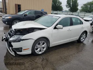 2012 Ford Fusion SE z VIN 3FAHP0HA9CR281754, wystawiony jako Copart lot #59208505 z przebiegiem 102 722 mil mil oraz Czysty tytuł • Clean title. Historia ofert i sprzedaży dostępna na DreamBid. Obrazek 1.