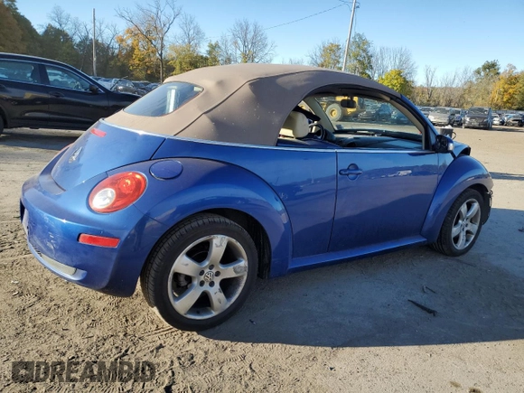 2007 Volkswagen Beetle with VIN 3VWSG31Y27M412239, listed as a Copart auction lot 75614604 with Not provided miles and Salvage title. Bid and sale history available at DreamBid. Image 3.