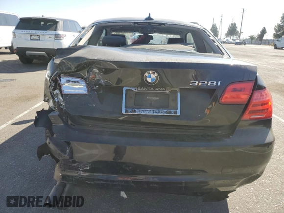 2012 BMW 3 Series 328i with VIN WBAKE5C58CJ106237, listed as a Copart auction lot 78062904 with 111,426 mi miles and Salvage Title. Bid and sale history available at carsss.com. Image 6.