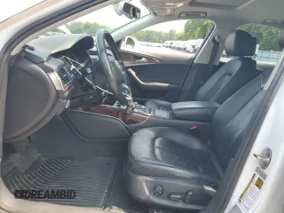 2013 Audi A6 Premium Plus with VIN WAUGFAFCXDN087416, listed as a Copart auction lot 59967605 with 112,279 mi miles and Salvage title. Bid and sale history available at DreamBid. Image 7.