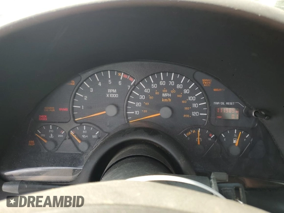 2002 Pontiac Firebird Firebird с VIN 2G2FS22K222105465, выставлен на аукционе Copart как лот 59160565 с пробегом 111 989 миль миль и Чистый • Clean title. История ставок и продаж доступна на DreamBid. Изображение 9.