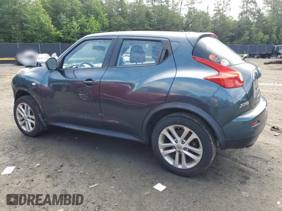 2013 Nissan Juke Nismo with VIN JN8AF5MV1DT223775, listed as a Copart auction lot 57104105 with 126,091 mi miles and Salvage title. Bid and sale history available at DreamBid. Image 2.