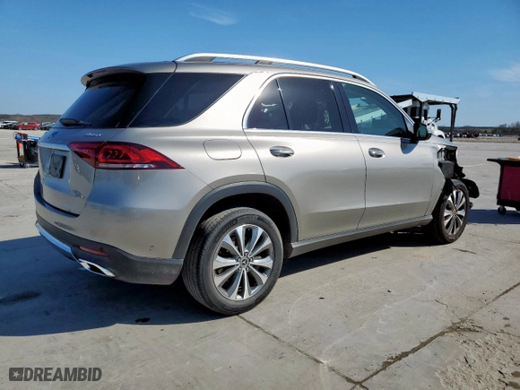 2020 Mercedes-Benz GLE with VIN 4JGFB4KB6LA047912, listed as a Copart auction lot 45423965 with NaN miles and Salvage Title. Bid and sale history available at carsss.com. Image 3.