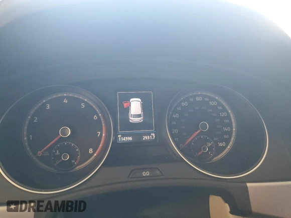 2019 Volkswagen Atlas SE with VIN 1V2XR2CA6KC606410, listed as a Copart auction lot 49156685 with 114,396 mi miles and Salvage title. Bid and sale history available at DreamBid. Image 9.