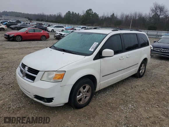 2010 Dodge Grand Caravan SXT with VIN 2D4RN5D12AR244722, listed as a Copart auction lot 43725005 with 210,546 mi miles and Clean Title. Bid and sale history available at DreamBid. Image 1.