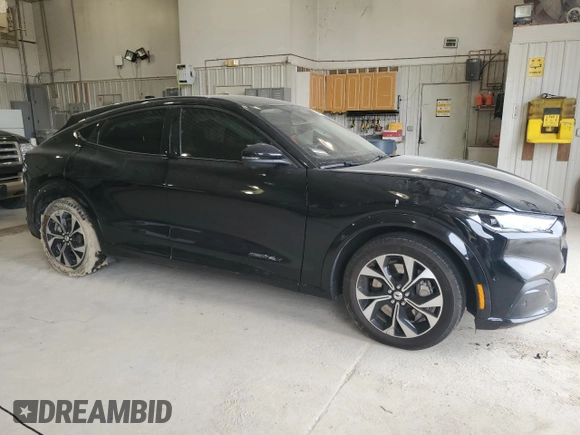 2021 Ford Mustang Mach-E Premium with VIN 3FMTK3SU8MMA02456, listed as a Copart auction lot 52446745 with 77,849 mi miles and Salvage title. Bid and sale history available at DreamBid. Image 4.