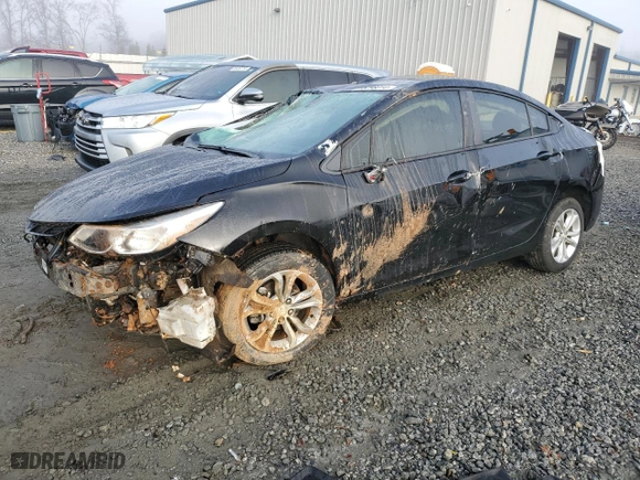 2019 Chevrolet Cruze LS with VIN 1G1BC5SM4K7148314, listed as a Copart auction lot 85298014 with 78,542 mi miles and Salvage Title. Bid and sale history available at carsss.com. Image 1.