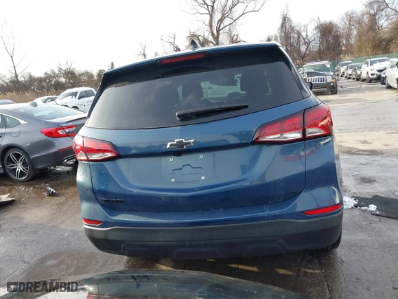 2024 Chevrolet Equinox LS with VIN 3GNAXHEG0RL166546, listed as a IAAI auction lot 41284692 with 1 mi miles. Bid and sale history available at carsss.com. Image 16.
