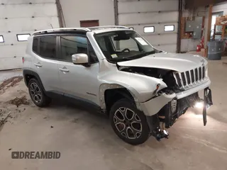 2015 Jeep Renegade Limited z VIN ZACCJBDT0FPB61017, wystawiony jako IAAI lot #41747112 z przebiegiem 58 941 mil mil oraz . Historia ofert i sprzedaży dostępna na DreamBid. Obrazek 1.