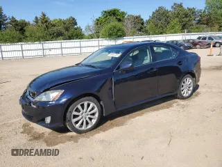 2008 Lexus IS 250 z VIN JTHCK262385019893, wystawiony jako Copart lot #55444735 z przebiegiem 118 791 mil mil oraz Szkoda całkowita • Salvage title. Historia ofert i sprzedaży dostępna na DreamBid. Obrazek 1.
