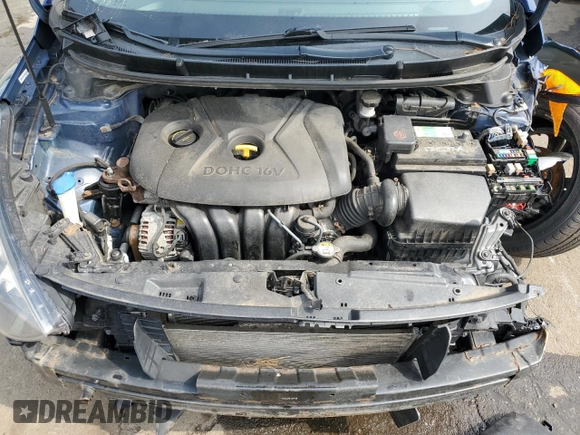 2013 Hyundai Elantra GT with VIN KMHD35LEXDU016908, listed as a Copart auction lot 62122514 with 115,407 mi miles and Salvage Title. Bid and sale history available at carsss.com. Image 11.