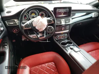 2018 Mercedes-Benz CLS-Class CLS 550 with VIN WDDLJ7DB8JA205632, listed as a Copart auction lot 54683234 with 93,950 mi miles. Bid and sale history available at carsss.com. Image 8.