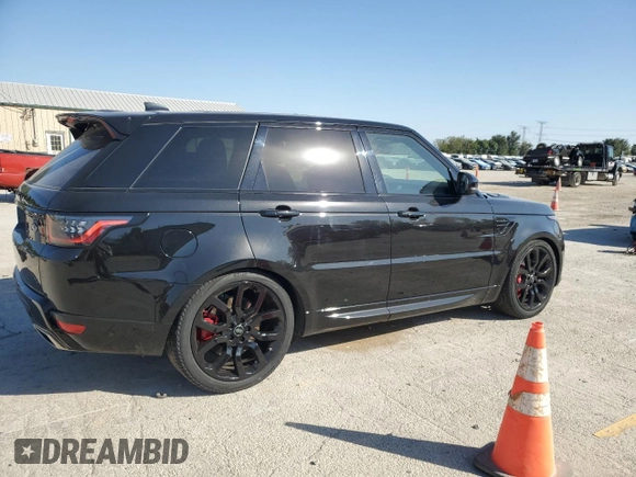 2021 Land Rover Range Rover Sport HSE Dynamic with VIN SALWR2SE3MA755737, listed as a Copart auction lot 73648274 with 45,403 mi miles and Salvage Title. Bid and sale history available at carsss.com. Image 3.