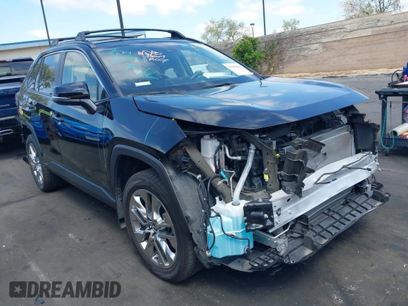 2024 Toyota RAV4 XLE Premium with VIN JTMC1RFV0RJ027160, listed as a IAAI auction lot 42084056 with 24,035 mi miles and . Bid and sale history available at DreamBid. Image 1.