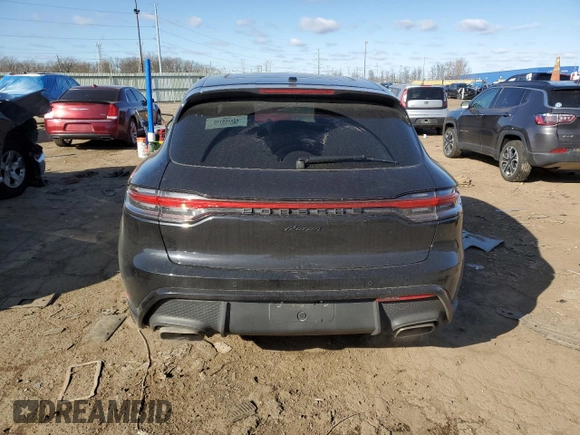2022 Porsche Macan with VIN WP1AA2A57NLB02293, listed as a Copart auction lot 52231125 with 18,644 mi miles and Non repairable. Bid and sale history available at DreamBid. Image 6.