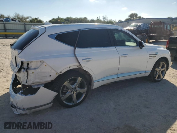 2022 Genesis GV80 z VIN KMUHCESC6NU084580, wystawiony jako Copart lot #42295215 z przebiegiem 45 768 mil mil oraz Szkoda całkowita • Salvage title. Historia ofert i sprzedaży dostępna na DreamBid. Obrazek 3.