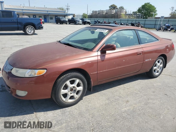 1999 Toyota Solara SE with VIN 2T1CF22PXXC222207, listed as a Copart auction lot 52858545 with 172,158 mi miles and Salvage Title. Bid and sale history available at carsss.com. Image 1.