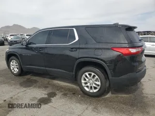 2020 Chevrolet Traverse LS with VIN 1GNERFKWXLJ257852, listed as a Copart auction lot 49618675 with 83,057 mi miles and Clean Title. Bid and sale history available at carsss.com. Image 2.