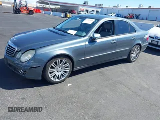 2008 Mercedes-Benz E-Class Luxury 3.5L with VIN WDBUF56X18B228816, listed as a IAAI auction lot 41839315 with 148,521 mi miles. Bid and sale history available at carsss.com. Image 2.
