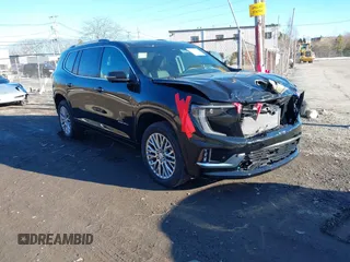 2024 GMC Acadia AWD Denali z VIN 1GKENRKSXRJ198804, wystawiony jako IAAI lot #41354344 z przebiegiem 4 144 mil mil oraz . Historia ofert i sprzedaży dostępna na DreamBid. Obrazek 1.