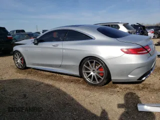 2016 Mercedes-Benz S 63 AMG with VIN WDDXJ7JB6GA011809, listed as a Copart auction lot 53154455 with 73,572 mi miles and Salvage Title. Bid and sale history available at DreamBid. Image 2.