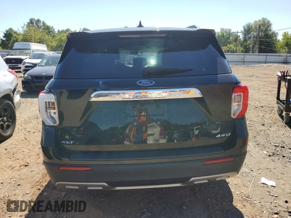 2021 Ford Explorer XLT z VIN 1FMSK8DH1MGB10047, wystawiony jako Copart lot #69715304 z przebiegiem 67 194 mil mil oraz Szkoda całkowita • Salvage title. Historia ofert i sprzedaży dostępna na DreamBid. Obrazek 6.