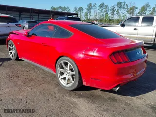 2016 Ford Mustang GT with VIN 1FA6P8CF6G5336436, listed as a IAAI auction lot 41839875 with 89,853 mi miles. Bid and sale history available at carsss.com. Image 3.