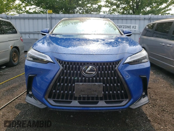 2022 Lexus NX with VIN 2T2GKCEZ6NC003981, listed as a Copart auction lot 56117113 with 15,294 mi miles. Bid and sale history available at carsss.com. Image 5.