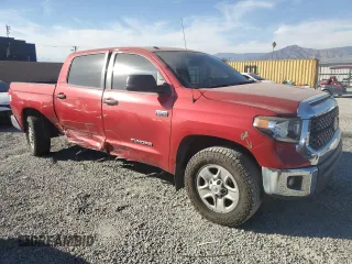 2018 Toyota Tundra 2WD SR5 with VIN 5TFEY5F18JX237193, listed as a Copart auction lot 75767044 with 104,760 mi miles and Salvage Title. Bid and sale history available at carsss.com. Image 4.