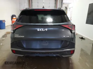 2024 Kia Sportage X-Line with VIN 5XYK6CDFXRG219787, listed as a Copart auction lot 50272155 with 24,960 mi miles and Clean Title. Bid and sale history available at carsss.com. Image 6.