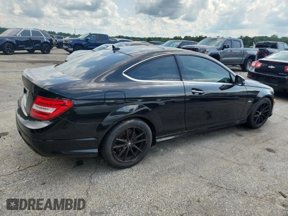2012 Mercedes-Benz C 250 with VIN WDDGJ4HB6CF806232, listed as a Copart auction lot 56213655 with 159,956 mi miles and Salvage title. Bid and sale history available at DreamBid. Image 3.