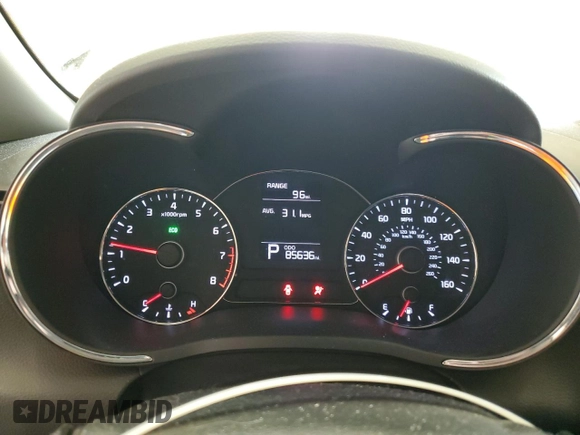 2016 Kia Forte LX with VIN KNAFK4A68G5512517, listed as a Copart auction lot 53893885 with 85,636 mi miles and Salvage Title. Bid and sale history available at carsss.com. Image 9.