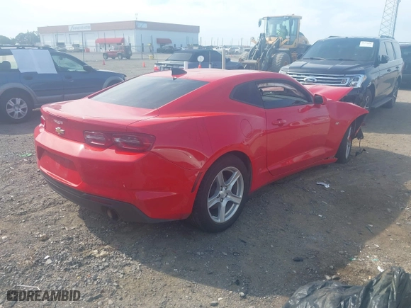 2022 Chevrolet Camaro 1LT with VIN 1G1FB1RX7N0107315, listed as a IAAI auction lot 40176789 with 1 mi miles. Bid and sale history available at carsss.com. Image 4.