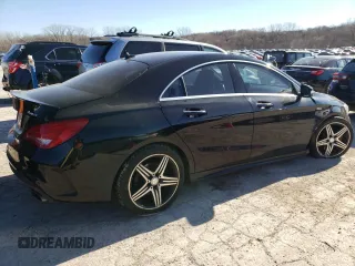 2016 Mercedes-Benz CLA with VIN WDDSJ4GB3GN299801, listed as a Copart auction lot 69594602 with 0 mi miles. Bid and sale history available at carsss.com. Image 3.