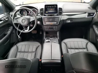 2017 Mercedes-Benz GLE 350 with VIN 4JGDA5HB7HA976621, listed as a Copart auction lot 58548855 with 55,591 mi miles and Salvage title. Bid and sale history available at DreamBid. Image 8.