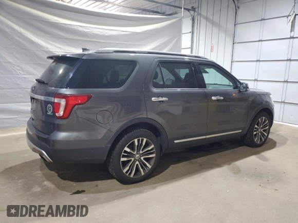 2017 Ford Explorer Platinum с VIN 1FM5K8HT8HGD46390, выставлен на аукционе Copart как лот 63304525 с пробегом 62 977 миль миль и Чистый • Clean title. История ставок и продаж доступна на DreamBid. Изображение 3.