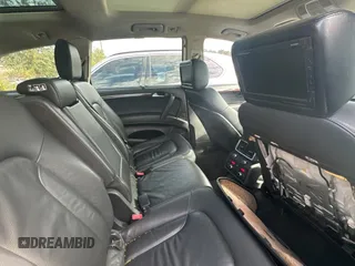 2012 Audi Q7 3.0T Premium Plus with VIN WA1LGAFEXCD007465, listed as a Copart auction lot 89375885 with 152,361 mi miles and Clean Title. Bid and sale history available at carsss.com. Image 6.