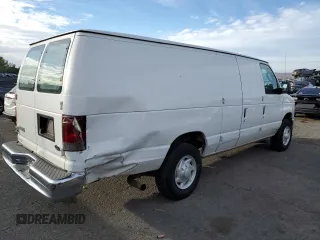 2008 Ford Econoline Cargo Commercial with VIN 1FTNS24L48DB48222, listed as a Copart auction lot 80777304 with 273,798 mi miles and Salvage Title. Bid and sale history available at DreamBid. Image 3.