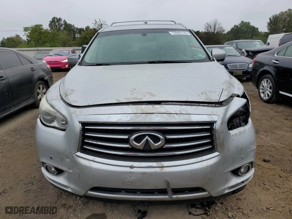 2013 Infiniti JX35 with VIN 5N1AL0MM3DC326903, listed as a Copart auction lot 72902124 with 213,631 mi miles and Salvage Title. Bid and sale history available at carsss.com. Image 5.