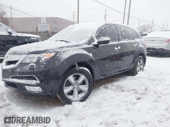 2013 Acura MDX with VIN 2HNYD2H29DH000387, listed as a IAAI auction lot 41290346 with 117,119 mi miles. Bid and sale history available at carsss.com. Image 18.