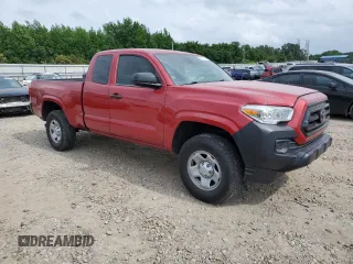 2020 Toyota Tacoma SR with VIN 3TYSX5EN8LT002204, listed as a Copart auction lot 56917255 with 101,968 mi miles and Salvage title. Bid and sale history available at DreamBid. Image 4.