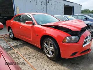2014 Dodge Charger RT Plus with VIN 2C3CDXDT1EH331773, listed as a Copart auction lot 64564004 with 65,640 mi miles and Salvage Title. Bid and sale history available at carsss.com. Image 4.